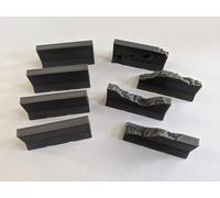 Concrete Jersey Barriers Pack | 28mm 1/56 Scale Miniature | RPG Tabletop Figure Landscape Modelling Wargaming Fantasy Diorama Wargames Model Scenery Terrain Scatter Roleplaying 3d Printed Paintable