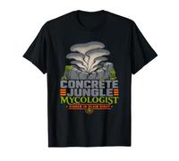 Concrete Jungle Mycologist Urban Forager Mushroom Value Graphic T-Shirt