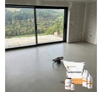 Concrete Lab Off-White Satin Microcement Floor Kit 10M2