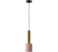 Concrete Linear Pendant Light, 7W Led Cement Pendant Lighting Single Hanging Ceiling Lights,Light