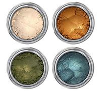 Concrete Minerals Silky Eye Shadow Soft and Highly Pigmented Long Lasting and Wrinkle Free 100% Vegan and Cruelty Free Hand Use 8g Loose Mineral Powder (Forest)