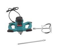 Concrete Mixer 2100W Portable Electric Mud Mixer for Mixing Mortar 6-Speed Electric Plaster Mixer Lock Switch, Portable Cement Mortar Paint Mixer for Building Site, Home Renovation, DIY Projects
