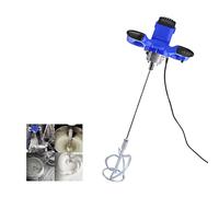 Concrete Mixer Paddle Mixer 2600W Electric Cement Mixer Paint Mixer, M14 Threaded Rod, 6 Speed Adjustable 1700 U/min Plaster Mixer, Resin Mixer, Electric Concrete Tools for Mix Motar Plaster Adhesive