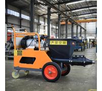Concrete Mixer Pump Concrete Pump Cement Mortar Spray Machine Cement Mortar Grout Pump Machine Remote Control, for DIY Pool Deck, Garden Path, Fence Post Construction
