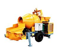 Concrete Mixer Pump for Residential & Commercial Use | Mobile Cement Pump for Slab Pouring, Walls & Columns | Compact Concrete Delivery Machine