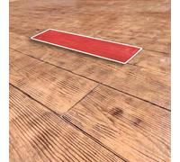 Concrete moulds, Outdoor Deck Patio Concrete Stamping Polyurethane Mat, Wooden Planks Cement Imprint 122cm X 31cm(1 Pc)