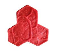 Concrete Moulds Triangular Cultural Stone Wall Embossing Mold Wall Pavement Decoration Cement Concrete Embossed Imitation Stone