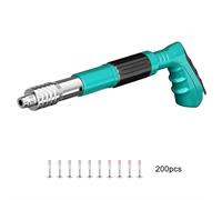 Concrete Nail Gun Kit with Steel Nails,Adjustable Mini Manual Steel Nail Tool,Wall Fastening Rivet Tool Wall Nail Shooting Machine for Fastening Walls, Ceilings, and Wood Working Projects