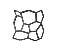 Concrete Paver Mold, Reusable Plastic Path Maker, Walkway Paving Form for Garden Driveway, DIY Stepping Stone Mould, Cement Brick Pavement Slab Casting Tool for Patio Walkway(AA)