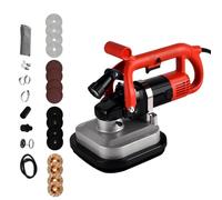 Concrete Polisher and Sander with 4-Head Design, 3600W Power, 6-Speed Control, LED Light, and Full Copper Motor for Professional and Home Use