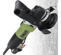 Concrete Polisher Grinder with Under Hung Water Feed, 125mm Wet Stone Polisher, 6 Variable Speed for Efficient Grinding and Buffing