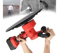 Concrete Polishing Machine, Electric Handheld Trowel for Wall Smoothing, 6 Gears & 40-300RPM for Mortar and Plaster Surface Finishing