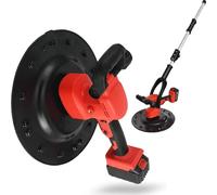 Concrete Polishing Machine - Electric Mixer with 6 Variable Speeds for Smoothing and Polishing, Includes 20 Sponge Pads