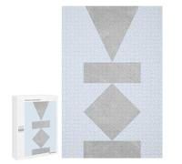 Concrete Polygon Adult Puzzle, 1000 PCS, Relaxing Jigsaw Activity, A Focused Activity for Patient Adult Puzzlers, for Cosy Nights