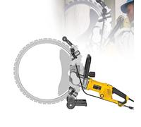Concrete Ring Cutter Electric Cutter - 5000W Brushless Motor, Blade Diameter 40/50/60cm, Water Fed Dust Suppression | High-Frequency Ring Cutter for Reinforced Brick Walls & More(A)