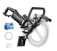 Concrete Ring Saw 5200W, Electric Cutting Machine, 290mm Depth, No-Dead-Angle Cutting for Stone, Metal, Wood, Dust-Free Cutting of Granite, Concrete, Marble