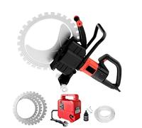 Concrete Ring Saw - 8900W Brushless Wet Cutting Machine for Metal, Stone, Rebar, Brick, with Dust Suppression and Multiple Cutting Depths