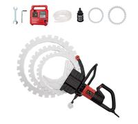 Concrete Ring Saw - Electric Toroidal Concrete Cutter with Wet Water Supply and Dust Suppression, Cutting Depth for Efficient Concrete Cutting