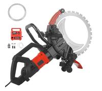 Concrete Ring Saw, Electric Toroidal Saw with Water Fed Dust Suppression, Wall Chaser for Granite, Porcelain, Concrete and Stone Cutting