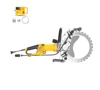 Concrete Ring Saw Electric Wall Chaser with Water Pump, Max Cutting Depth 29cm, Adjustable Water Volume, Ideal for Concrete, Reinforced and Brick Walls