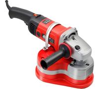Concrete Sander Angle Grinder, 3800W Heavy-Duty Electric Polisher, 6-Speed Handheld Polishing Machine with 3 Diamond Discs, for Stone, Concrete, Ceramics, Tiles