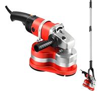Concrete Sander Angle Grinder, 3800W Heavy-Duty Electric Polisher, 6-Speed Handheld Polishing Machine with 3 Diamond Discs, For Sanding and Polishing Stone,Concrete,Ceramics,Tiles Withextensionrod