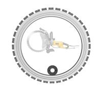 Concrete Saw Blade,Special Saw Blade for Concrete Ring Saw,Compatible with Various Toroidal Cutting Machines(50inch)