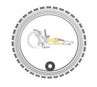 Concrete Saw Blades, Toroidal Design, Cutting Depth Up to 390mm, Perfect for Reinforced Concrete, Precast Panels, Granite, Quartz, and Marble
