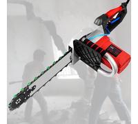 Concrete Saw - Electric Cutting Tool for Brick, Granite, and Concrete with Water Fed Dust Suppression and Dual Guide Bars
