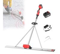 Concrete Scraping Ruler Concrete Electric Scraping Ruler Freely Adjust the Gear to Meet Different Working Conditions for Smooth Concrete 1Batteries-1.8M