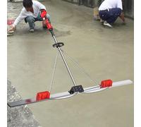 Concrete Screed Vibration Kit, Battery-Operated Leveling Tamper, Concrete Finishing Tool for Efficient Concrete Processing