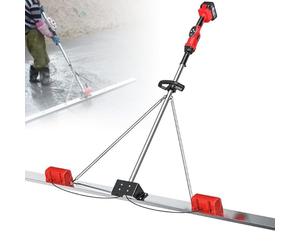 Concrete Screed Vibration Machine, Electric Cordless Finishing Tool with Adjustable Speed for Efficient Finishing - Ideal for Professional Quality Concrete Work