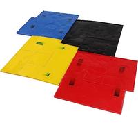 Concrete Slate Pattern, Concrete Cement Texture Imprint Blue Stamp Skin Mat for Imprinting Concret