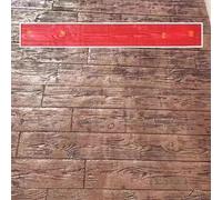 Concrete Stamp Molds for Decorative Texturing, 120 x 15 cm, DIY Concrete Finishing for Pathways and Ground Surfaces