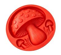 Concrete Stepping Stone Molds 35cm Mushroom Shape Reusable Plaster Mould