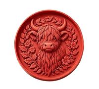 Concrete Stepping Stone Molds Cow Reusable Non-Sticky Garden Decor