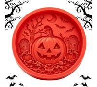 Concrete Stepping Stone Molds Reusable Silicone Funny Spooky Halloween