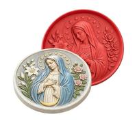 Concrete Stepping Stone Molds - Silicone | Christian Garden Path Decor
