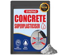 Concrete Super Plasticizer, Concrete Admixture, 8 Ounces High Range Water Reducer - High-Performance Super plasticizer Concrete Additive for Superior Strength, Workability