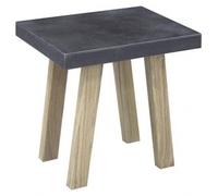Concrete Top Lamp Table