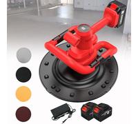 Concrete Trowel Electric Wall Smoothing Machine, Adjustable Speed Polisher for Plaster Mortar Cement Putty, Wall Smoothing & Polishing Tool