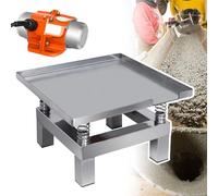 Concrete Vibrating Table-35 or 50cm,Stainless Steel Vibration Table for Industry/Experiment/Construction, Bench Block Vibrator with Amplitude 1-3mm (50 * 50cm)