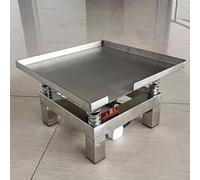 Concrete Vibrating Table for Vibration Molding, Stainless Steel Construction, Ideal for Test Block and Small Scale Applications