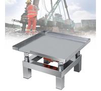 Concrete Vibration Table Vibrating Test Bench Test Block Platform Stainless Steel for Remove Bubbles, Shake The Precipitate,35 * 35 * 22cm