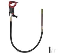 Concrete Vibrator 1800 W with 2 m Hose Length, Electric Concrete Compactor, 35 mm Bottle Shaker, Stirring Shaft Speed 6000 rpm, Concrete Vibrating Bottle with Carry Handle