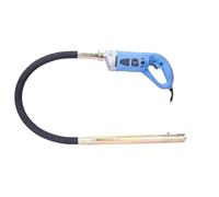Concrete Vibrator, Portable Insert Vibrator Small Concrete Household Single-Phase Cement Vibrator Vibrator 1300W High Power(1.5m)