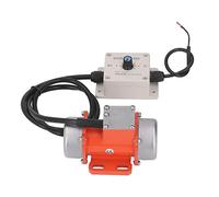 Concrete Vibrator Vibration Motor, 30W 4000RPM Aluminum Alloy Case Electric Vibrating Motor with Speed Controller, Adjustable Exciting Force Brushless DC Vibration Motor for Shaker (DC24V)