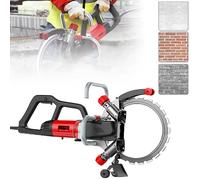 Concrete Wall Cutting Machine, 8800W Professional Electric Concrete Breaker, 270mm Max Cut Depth, 3000RPM Concrete Ring Saw for Reinforced Masonry Stone Brick & Roof Tiles
