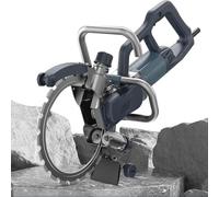 Concrete Wall Cutting Machine, Electric Stone Cutter Saw, 8800W Handheld Slotter Cutter for Grooving and Slot Cutting, 270mm Blade Size