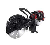 Concrete Wall Cutting Machine Wheel Slotter 2400W Hydropower Installation Dust-Free Stone Cutter Gasoline Slotting Effortless Cutting for Various Materials